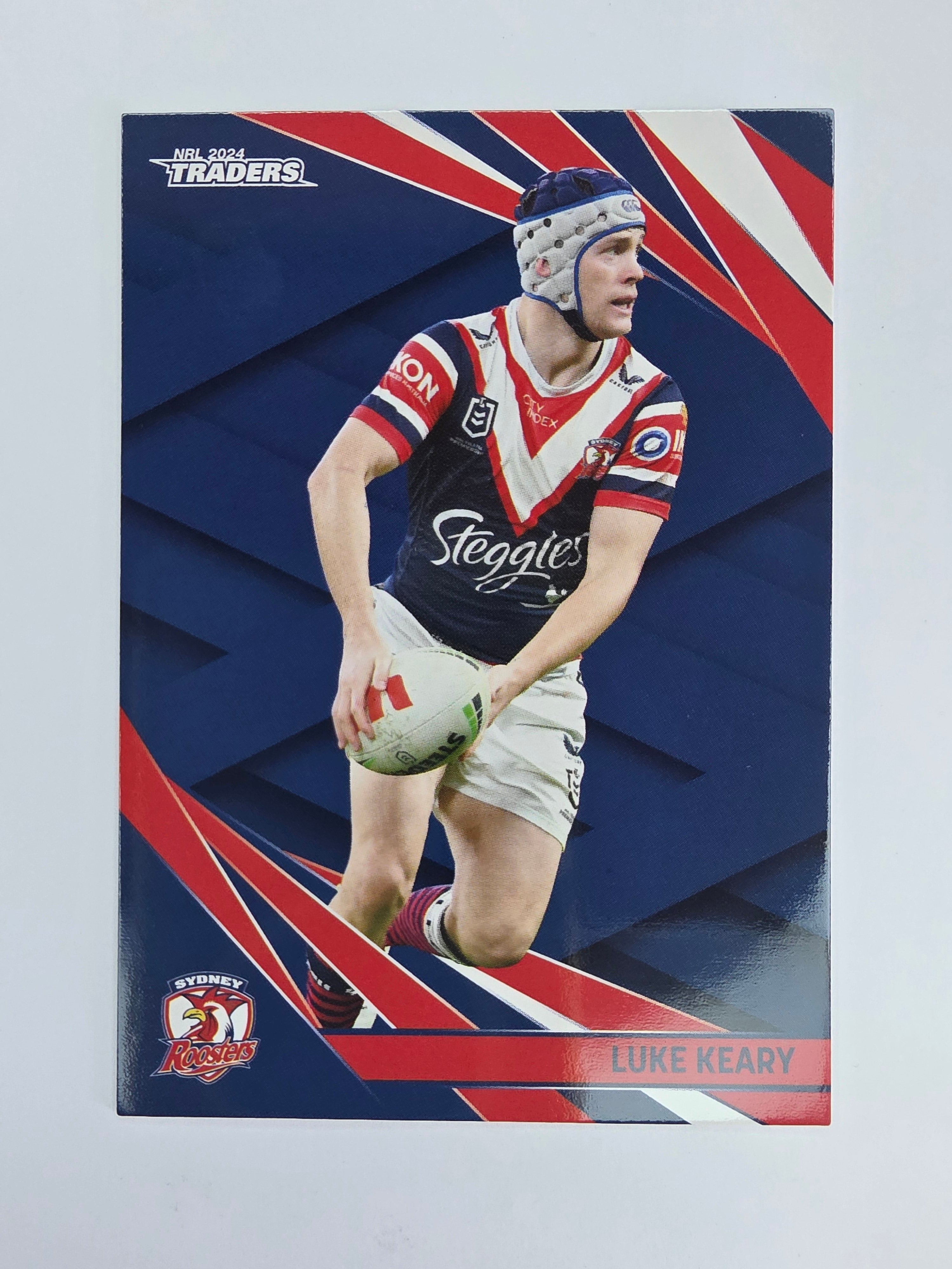 NRL 2024 Traders Base Card #129 Luke Keary Sydney Roosters