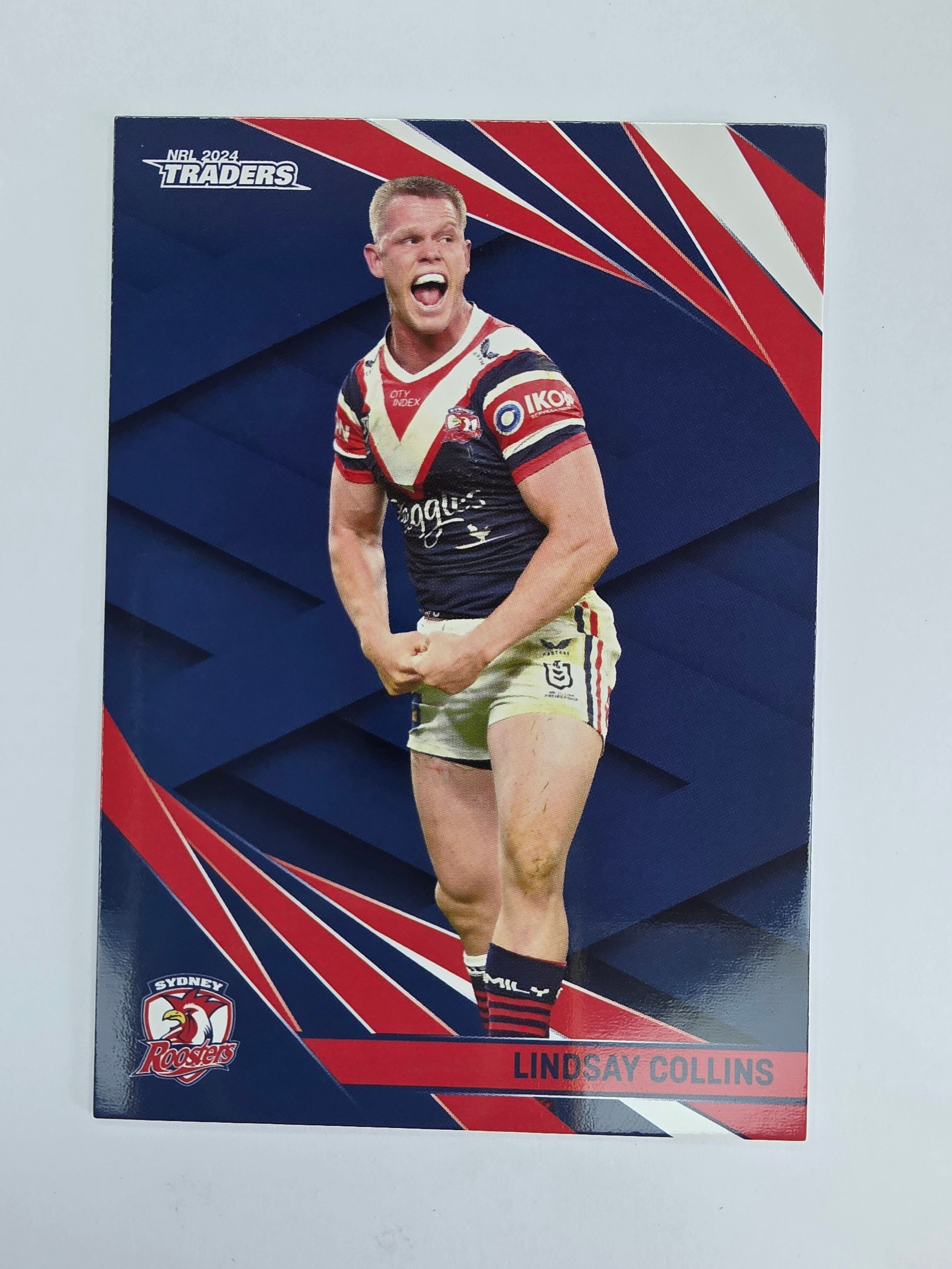 NRL 2024 Traders Base Card #128 Lindsay Collins Sydney Roosters