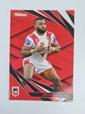 NRL 2024 Traders Base Card #124 Mikaele Ravalawa St George Illawarra Dragons