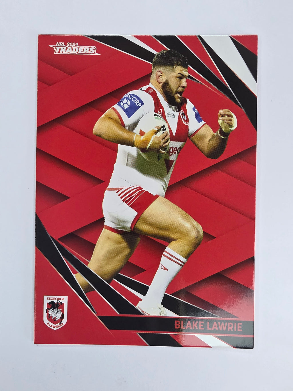 NRL 2024 Traders Base Card #122 Blake Lawrie St George Illawarra Dragons