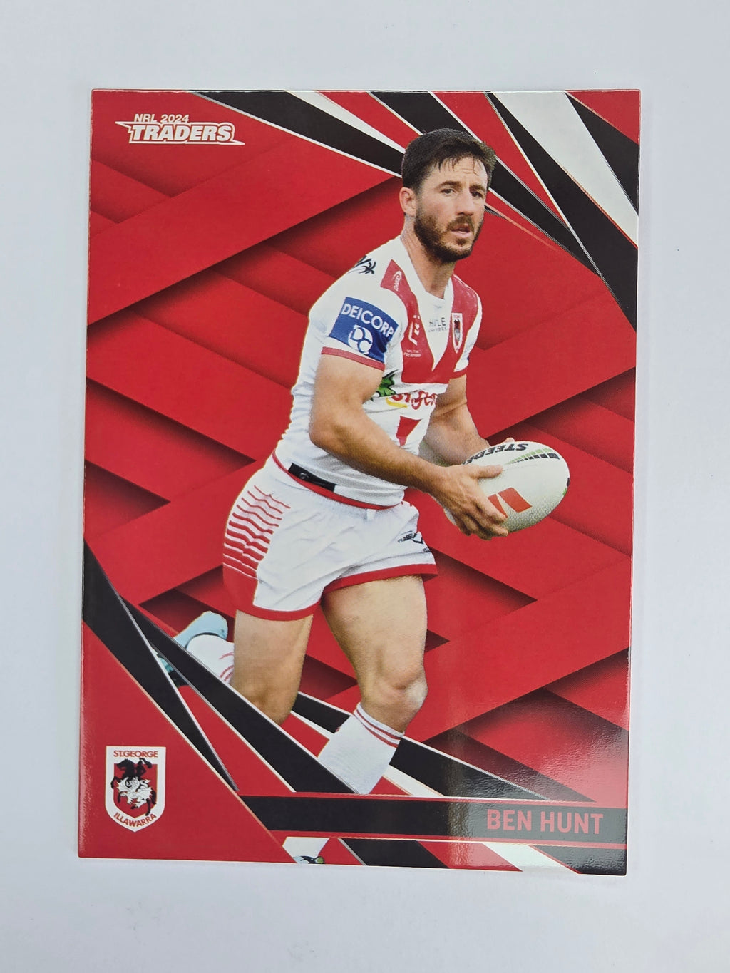 NRL 2024 Traders Base Card #121 Ben Hunt St George Illawarra Dragons