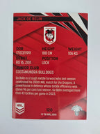 NRL 2024 Traders Base Card #120 Jack de Belin St George Illawarra Dragons