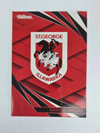 NRL 2024 Traders Base Card #118 Dragons Checklist St George Illawarra Dragons