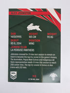 NRL 2024 Traders Base Card #113 Alex Johnston South Sydney Rabbitohs