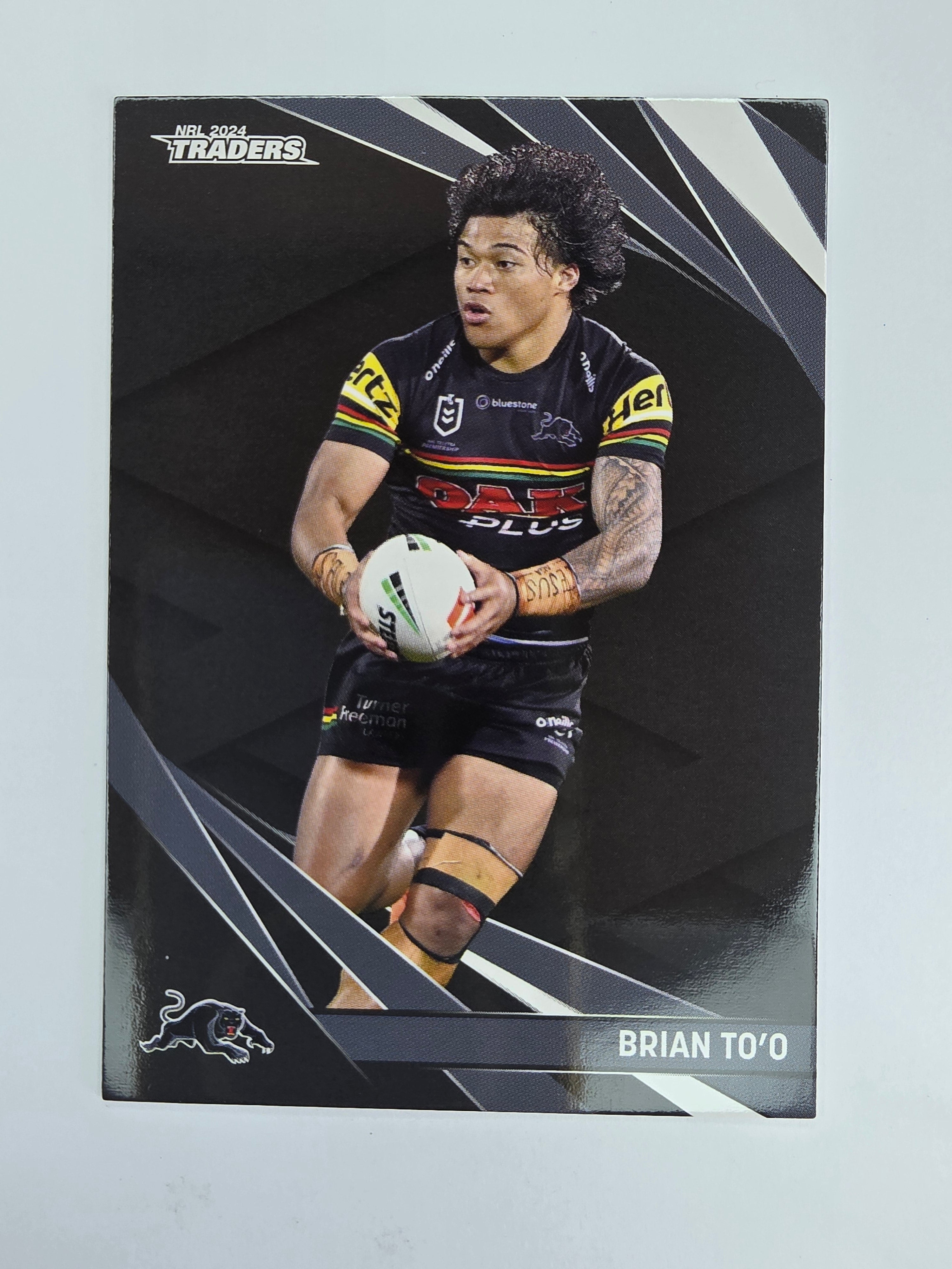 NRL 2024 Traders Base Card #107 Brian To’o Penrith Panthers