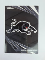 NRL 2024 Traders Base Card #100 Panthers Checklist Penrith Panthers