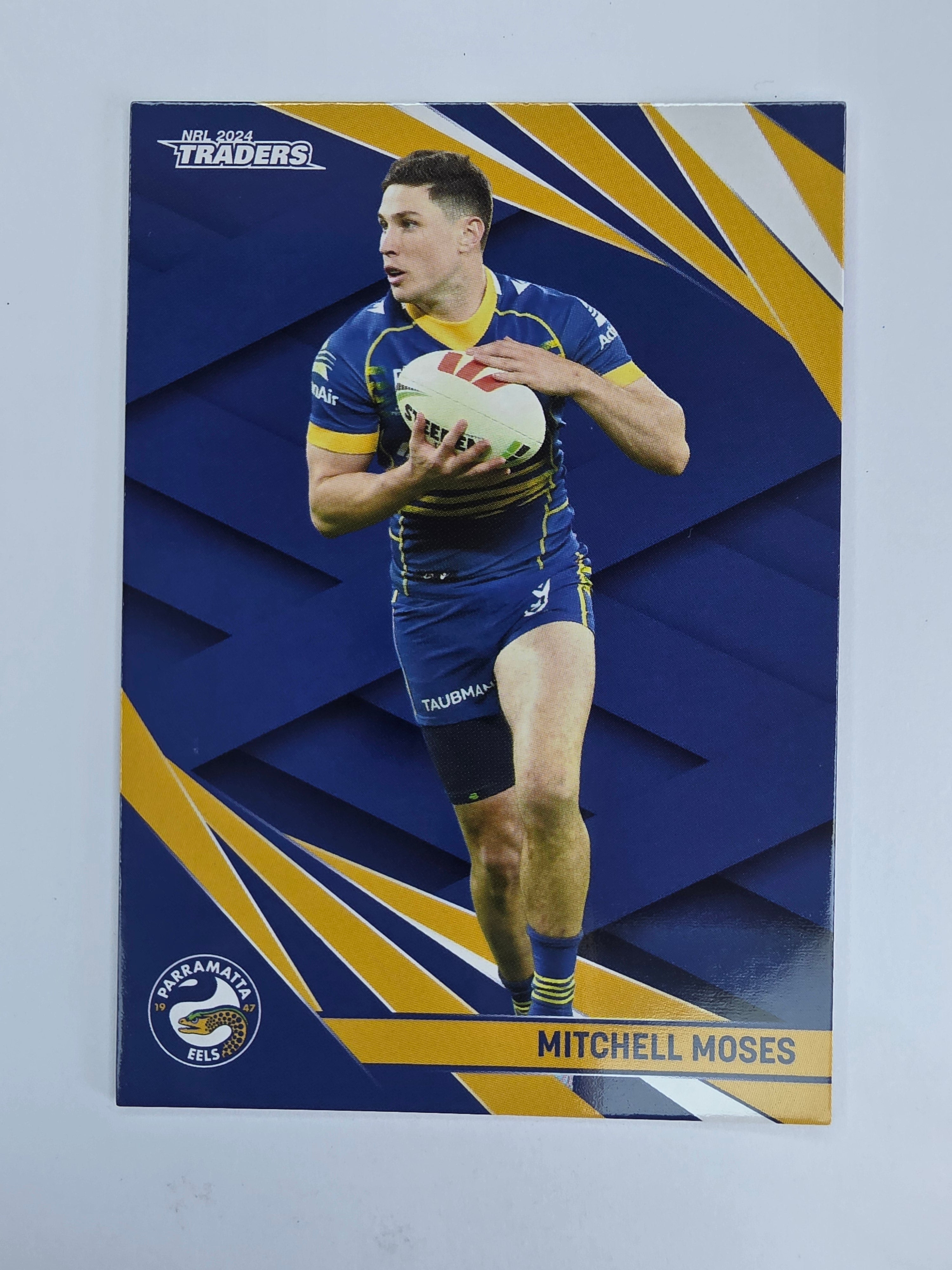 NRL 2024 Traders Base Card #097 Mitchell Moses Parramatta Eels