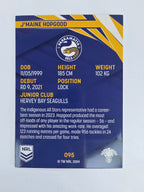 NRL 2024 Traders Base Card #095 J’maine Hopgood Parramatta Eels