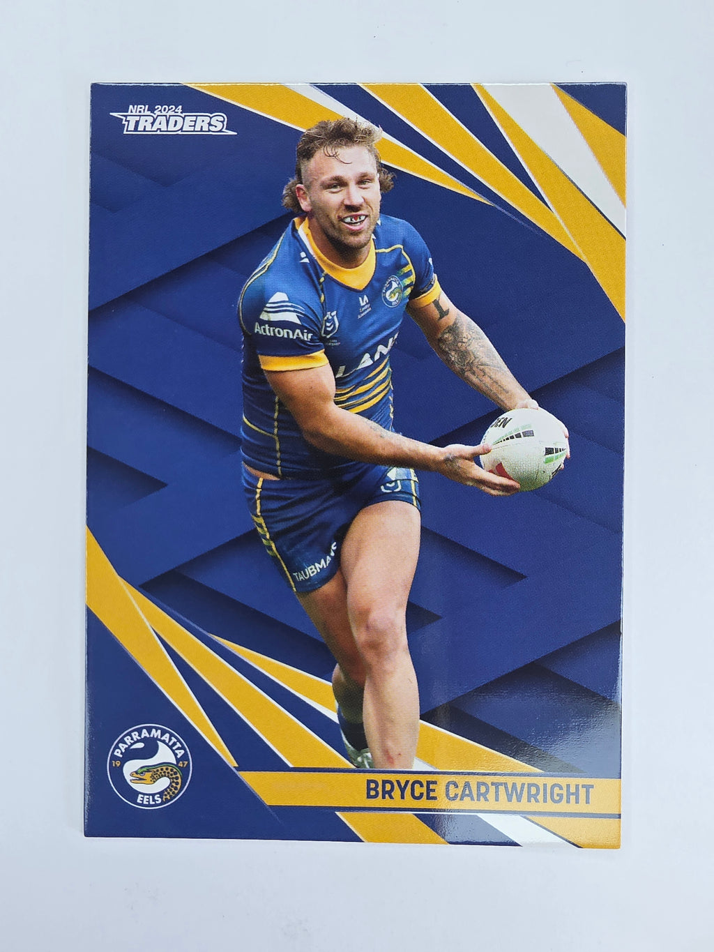 NRL 2024 Traders Base Card #093 Bryce Cartwright Parramatta Eels