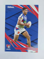NRL 2024 Traders Base Card #081 Jacob Saifiti Newcastle Knights