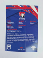 NRL 2024 Traders Base Card #080 Daniel Saifiti Newcastle Knights