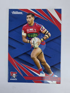 NRL 2024 Traders Base Card #080 Daniel Saifiti Newcastle Knights
