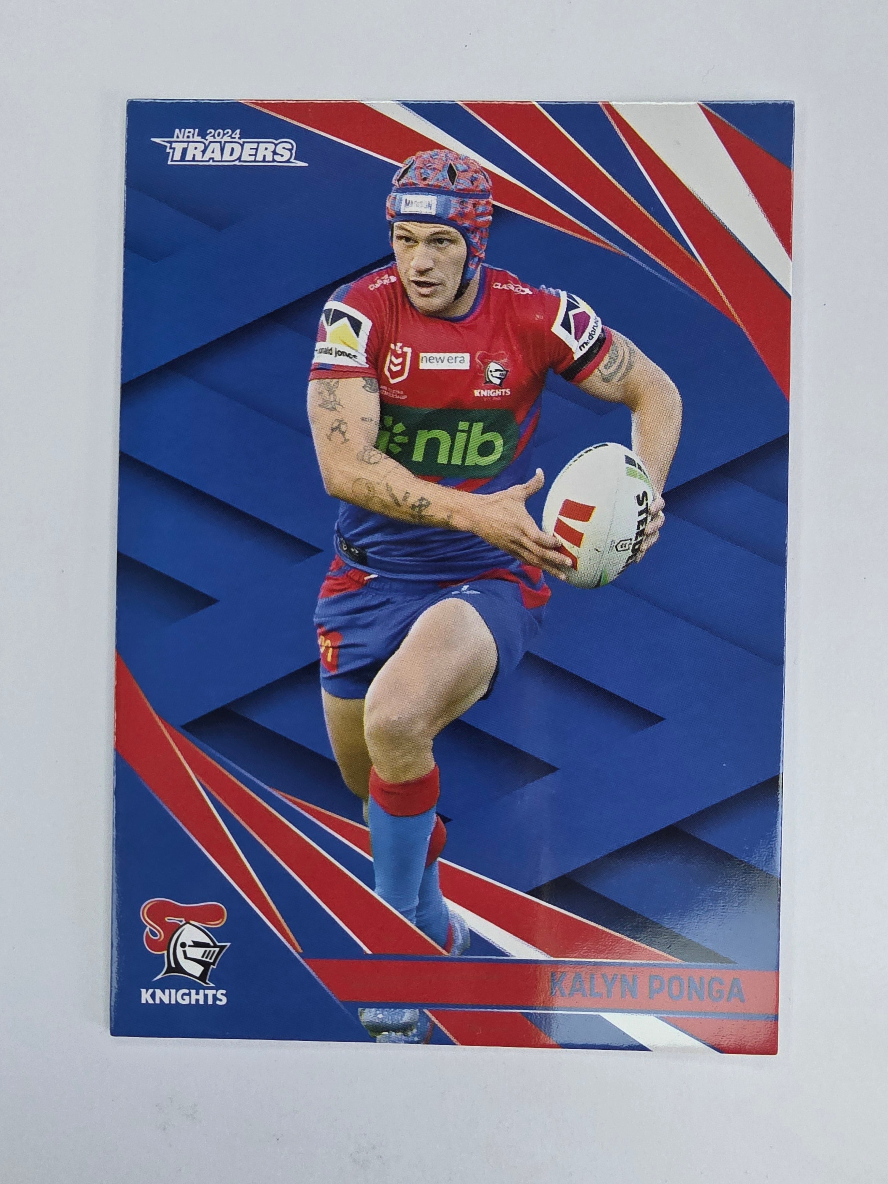 NRL 2024 Traders Base Card #079 Kalyn Ponga Newcastle Knights