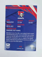 NRL 2024 Traders Base Card #078 Greg Marzhew Newcastle Knights