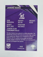 NRL 2024 Traders Base Card #068 Jahrome Hughes Melbourne Storm