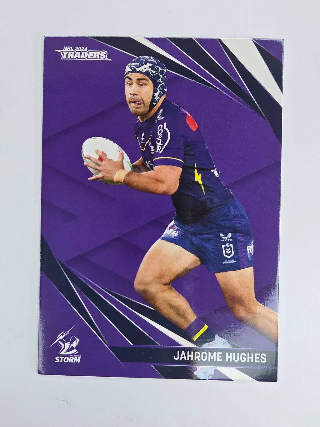 NRL 2024 Traders Base Card #068 Jahrome Hughes Melbourne Storm
