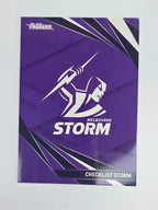 NRL 2024 Traders Base Card #064 Storm Checklist Melbourne Storm
