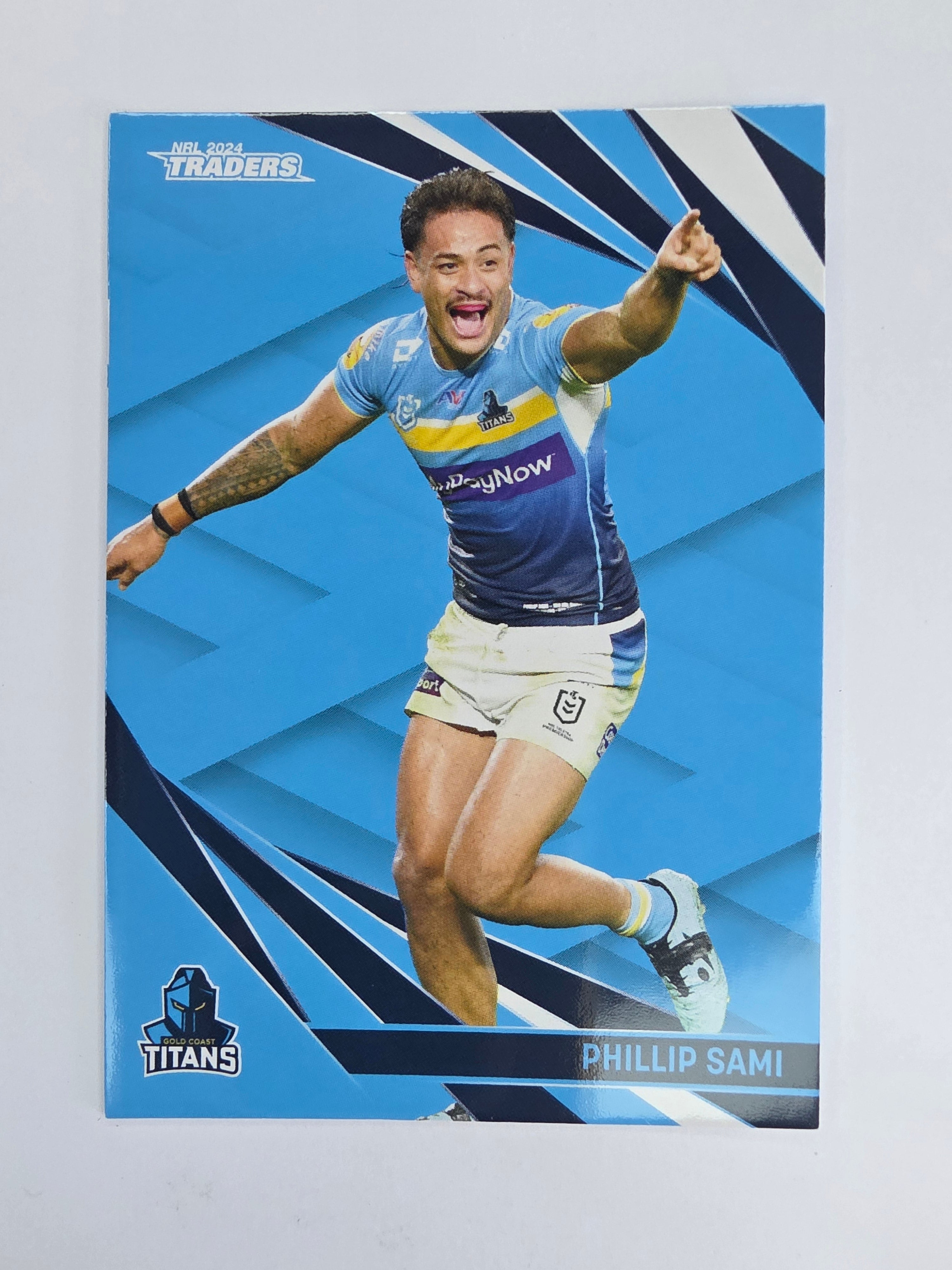 NRL 2024 Traders Base Card #054 Phillip Sami Gold Coast Titans