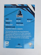 NRL 2024 Traders Base Card #051 Kieran Foran Gold Coast Titans