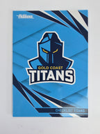 NRL 2024 Traders Base Card #046 Titans Checklist Gold Coast Titans
