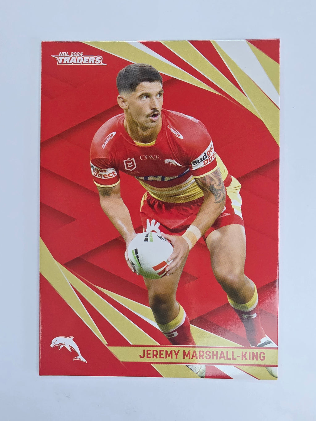 NRL 2024 Traders Base Card #043 Jeremy Marshall-King Redcliffe Dolphins