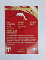 NRL 2024 Traders Base Card #039 Tom Gilbert Redcliffe Dolphins