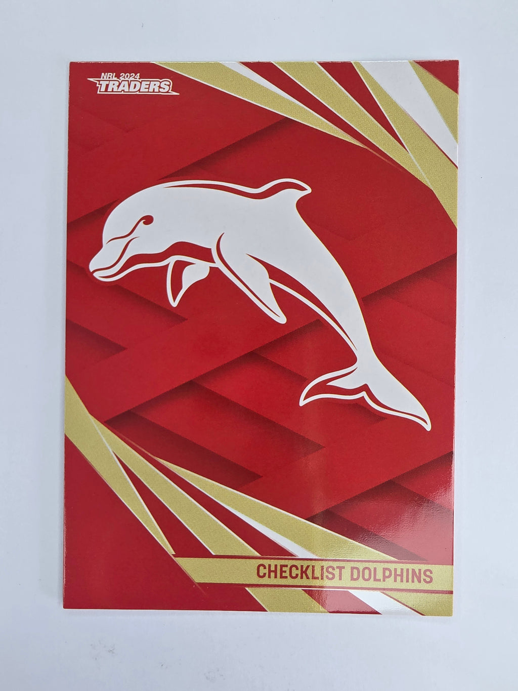 NRL 2024 Traders Base Card #037 Dolphins Checklist Redcliffe Dolphins