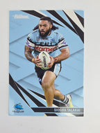 NRL 2024 Traders Base Card #036 Siosifa Talakai Cronulla Sutherland Sharks