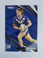 NRL 2024 Traders Base Card #026 Jacob Preston Canterbury Bankstown Bulldogs