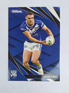 NRL 2024 Traders Base Card #024 Jacob Kiraz Canterbury Bankstown Bulldogs
