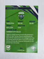 NRL 2024 Traders Base Card #016 Joseph Tapine Canberra Raiders
