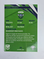 NRL 2024 Traders Base Card #011 Jamal Fogarty Canberra Raiders