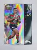 NRL 2025 Traders Silver Parallel #115 Tevita Tatola South Sydney Rabbitohs