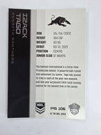 NRL 2025 Traders Silver Parallel #106 Izack Tago Penrith Panthers
