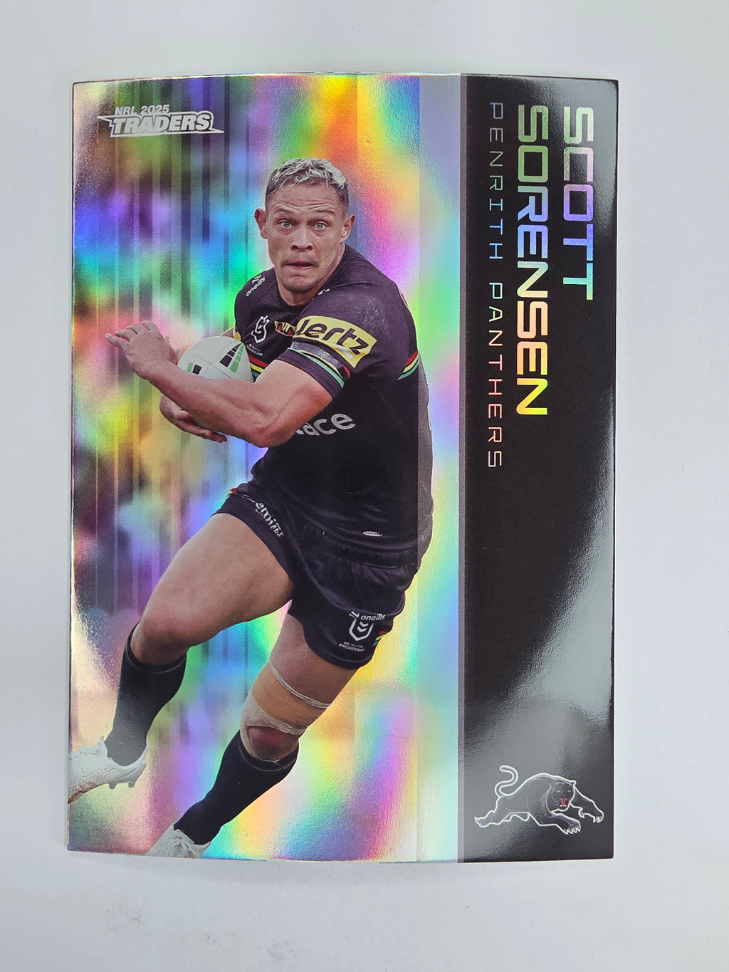 NRL 2025 Traders Silver Parallel #105 Scott Sorensen Penrith Panthers