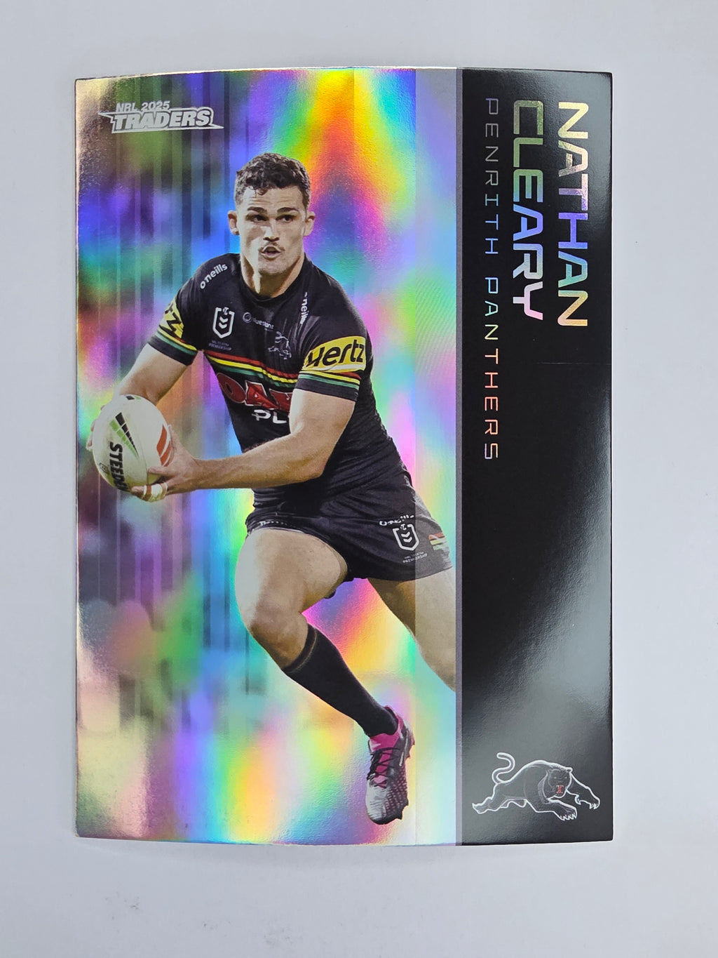 NRL 2025 Traders Silver Parallel #101 Nathan Cleary Penrith Panthers