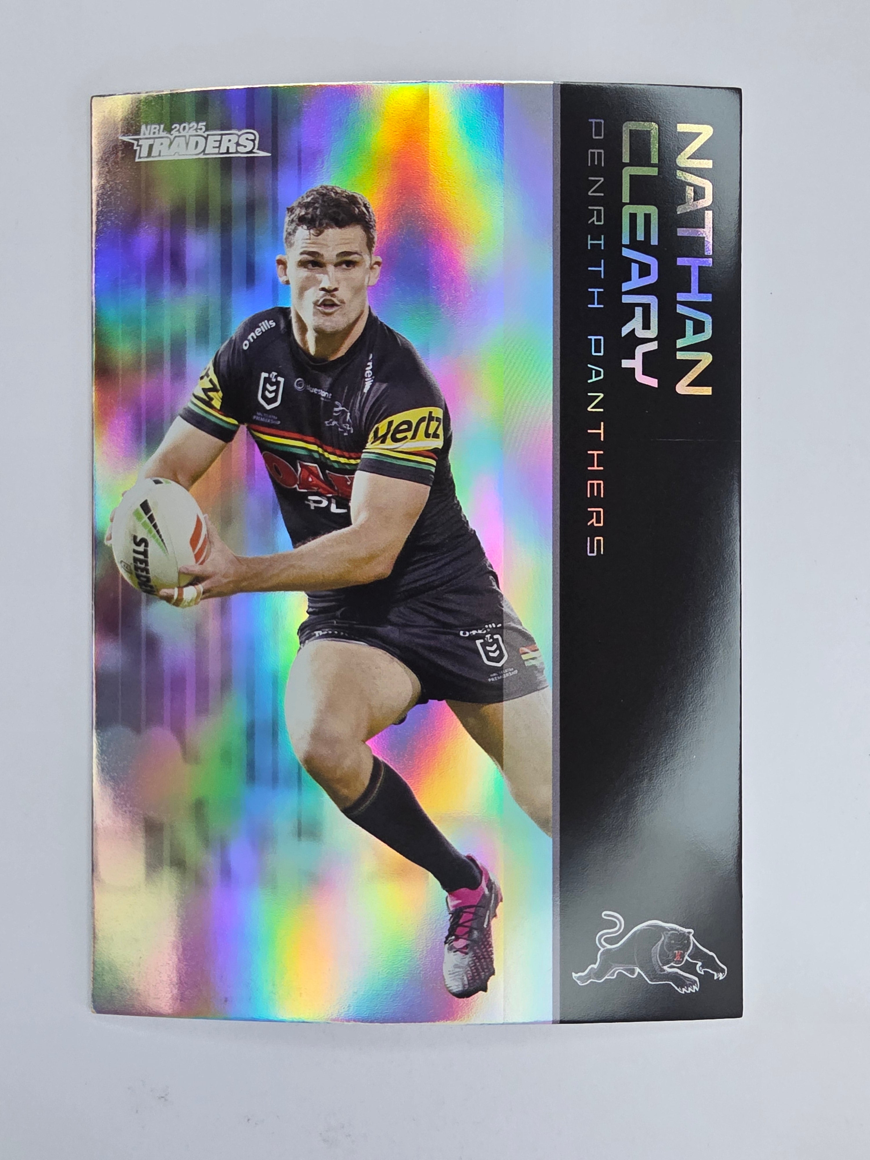 NRL 2025 Traders Silver Parallel #101 Nathan Cleary Penrith Panthers