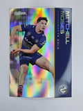 NRL 2025 Traders Silver Parallel #096 Mitchell Moses Parramatta Eels