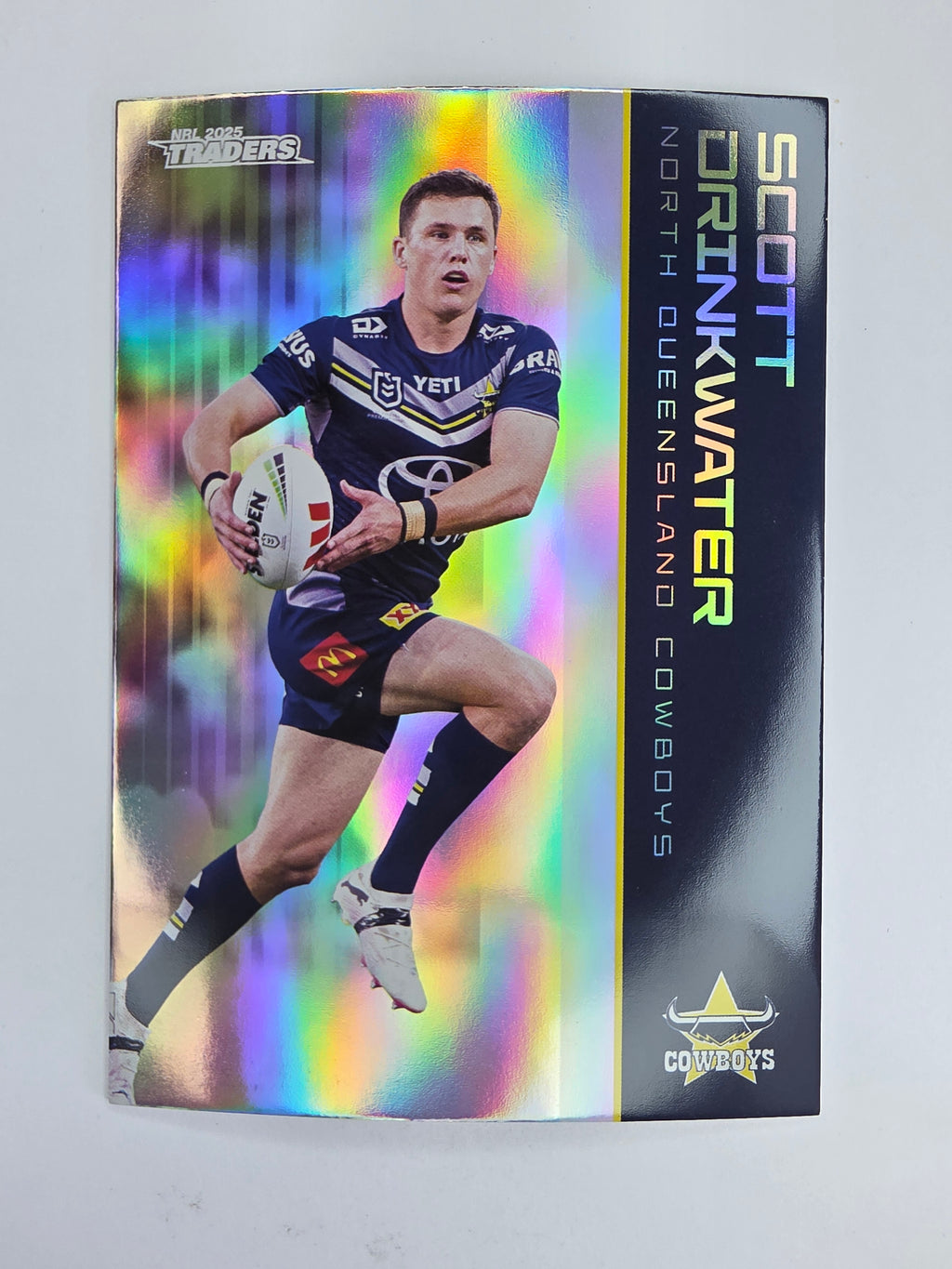 NRL 2025 Traders Silver Parallel #085 Scott Drinkwater North Queensland Cowboys