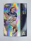 NRL 2025 Traders Silver Parallel #083 Reuben Cotter North Queensland Cowboys