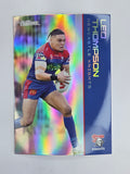 NRL 2025 Traders Silver Parallel #081 Leo Thompson Newcastle Knights