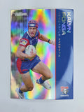 NRL 2025 Traders Silver Parallel #080 Kalyn Ponga Newcastle Knights