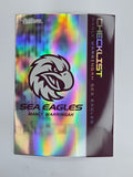 NRL 2025 Traders Silver Parallel #055 Sea Eagles Checklist Manly Warringah Sea Eagles