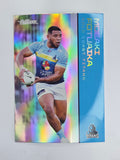 NRL 2025 Traders Silver Parallel #052 Moeaki Fotuaika Gold Coast Titans