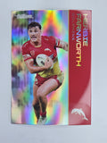 NRL 2025 Traders Silver Parallel #039 Herbie Farnworth Redcliffe Dolphins