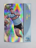 NRL 2025 Traders Silver Parallel #030 Thomas Hazelton Cronulla Sutherland Sharks