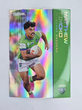 NRL 2025 Traders Silver Parallel #016 Matthew Timoko Canberra Raiders