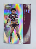 NRL 2025 Traders Silver Parallel #005 Ezra Mam Brisbane Broncos