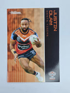 NRL 2025 Traders Base Card #151 Justin Olam Wests Tigers
