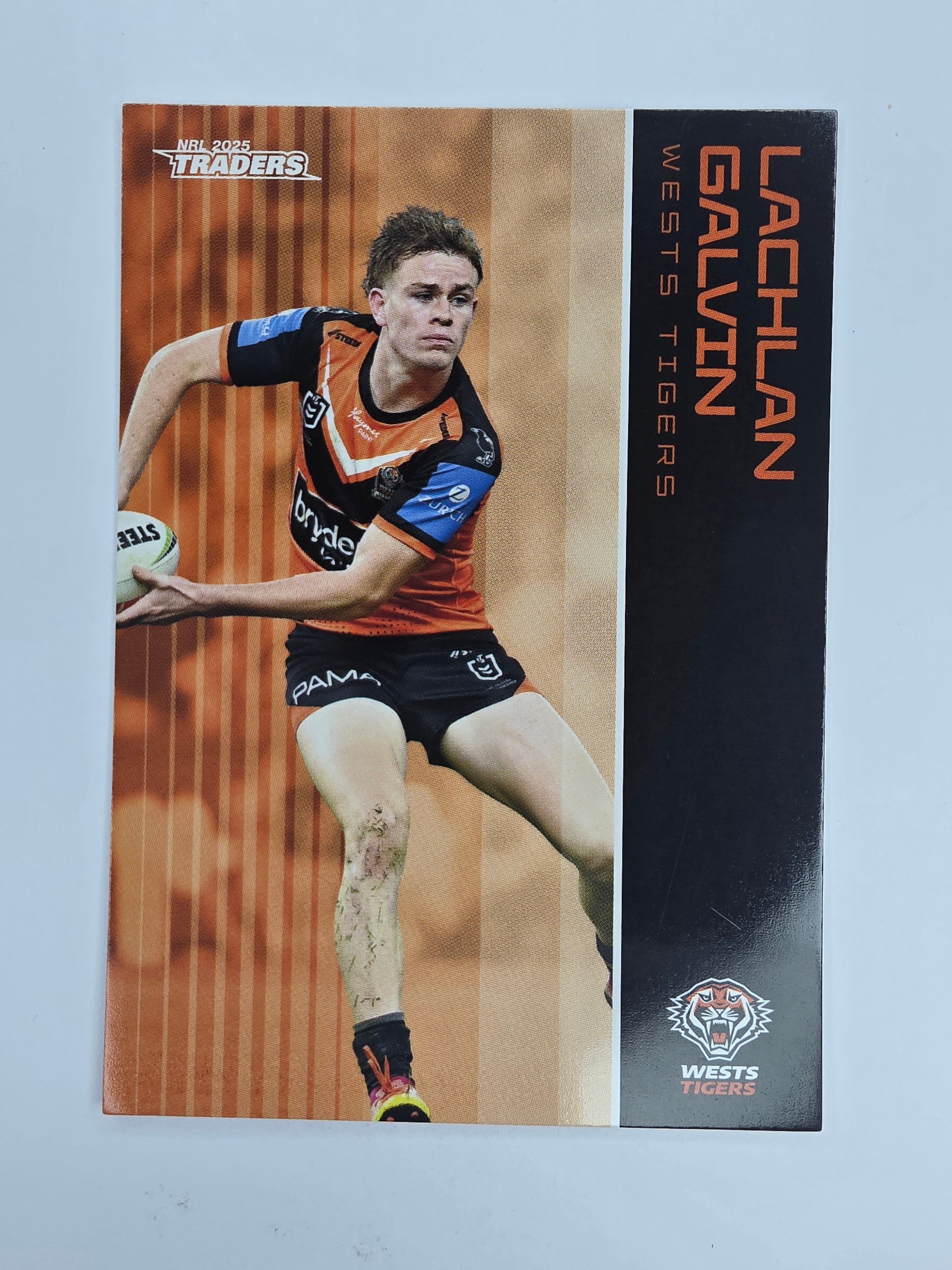 NRL 2025 Traders Base Card #149 Lachlan Galvin Wests Tigers
